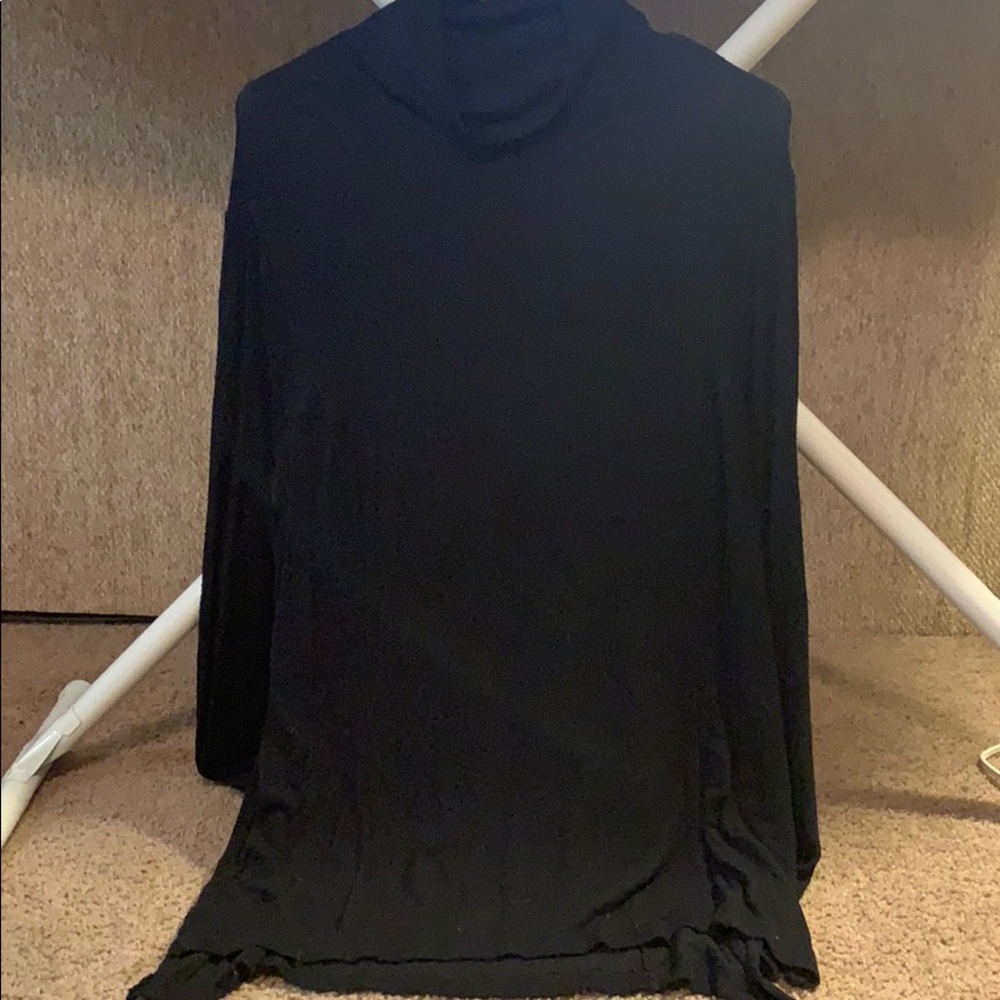 Mock turtle neck